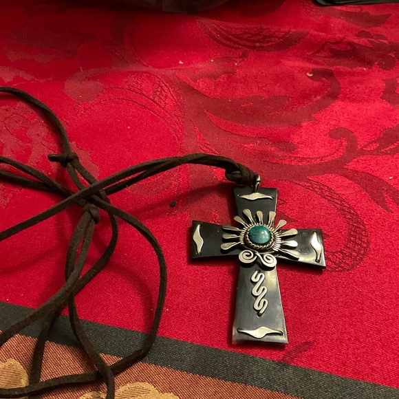 Peruvian pendant or cross - Picture 5 of 5
